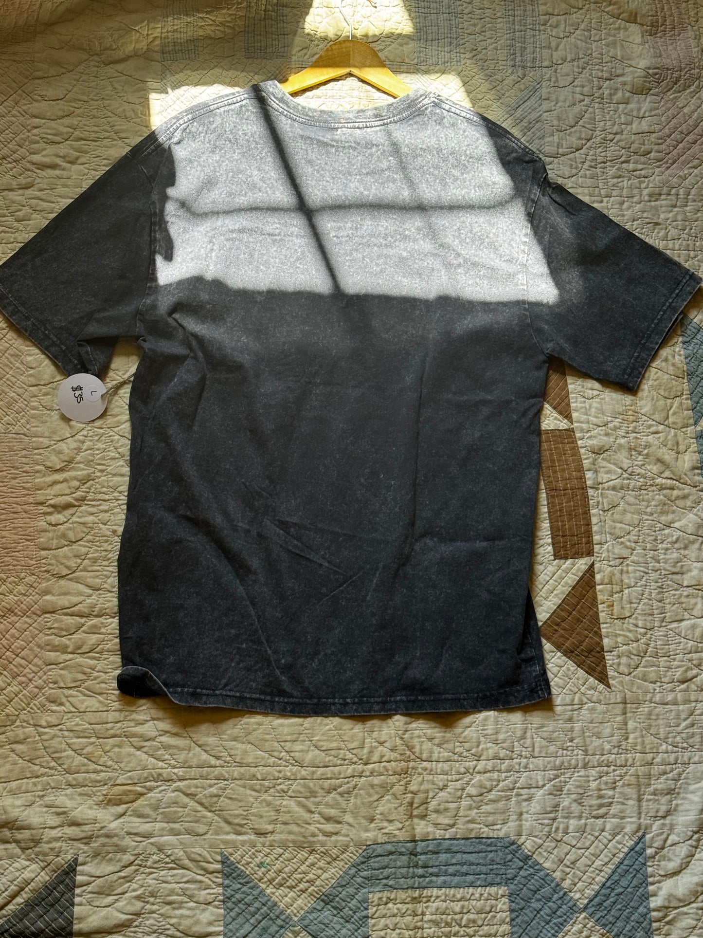 Dark gray Quilted butterfly t-shirt L