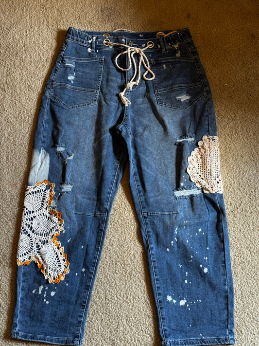 Paint & Patch Jeans 12