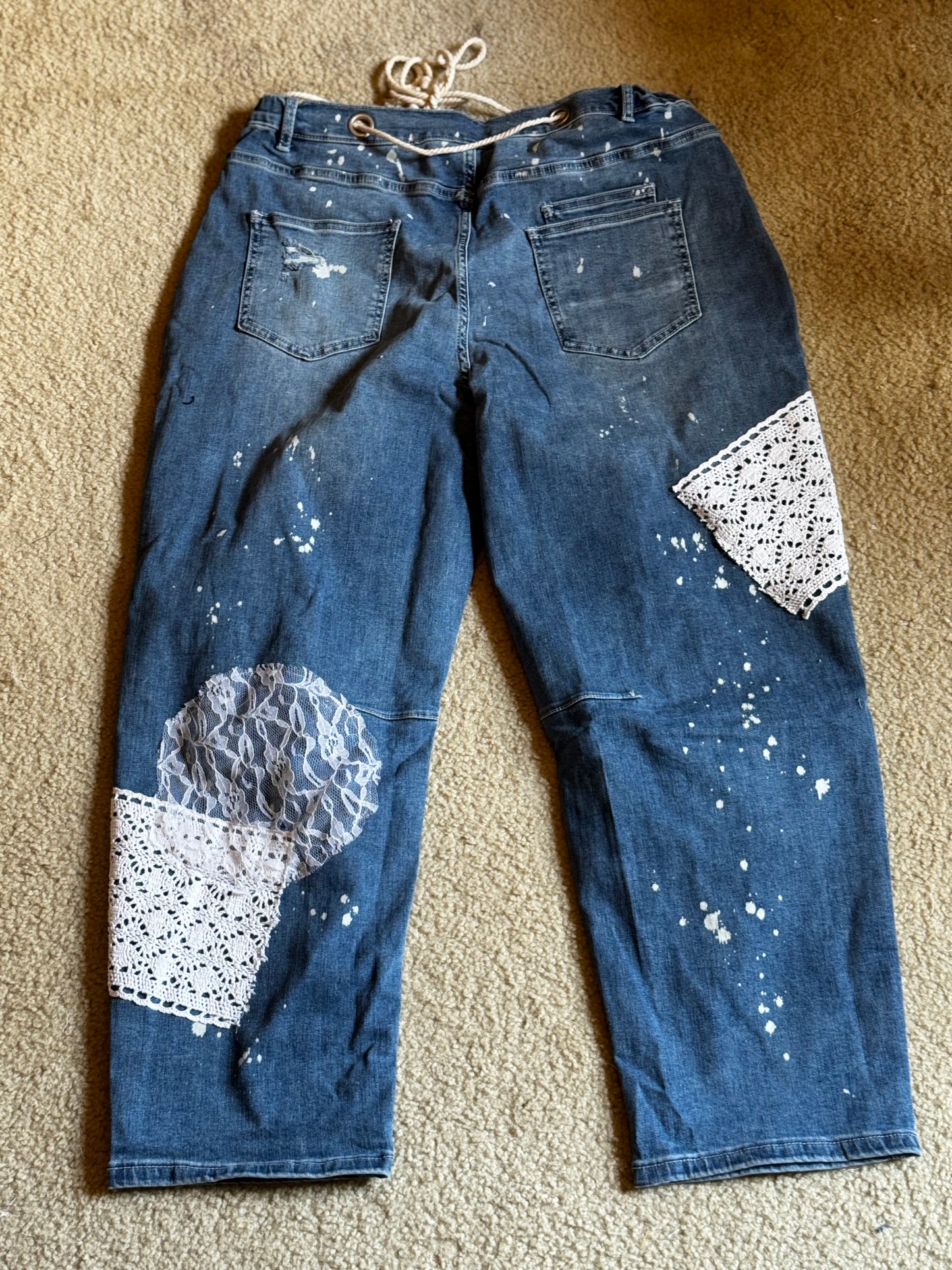 Paint & Patch Jeans 16