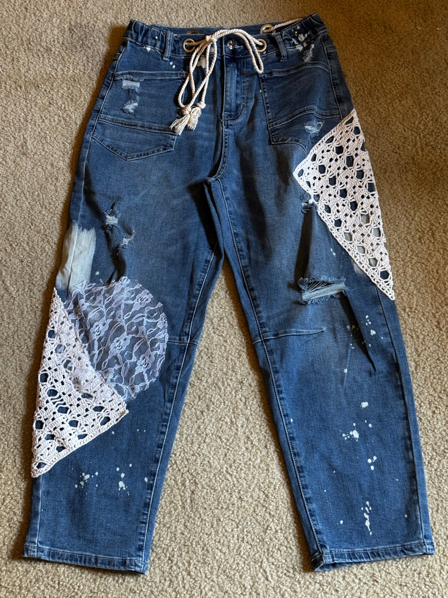 Paint & Patch Jeans 6