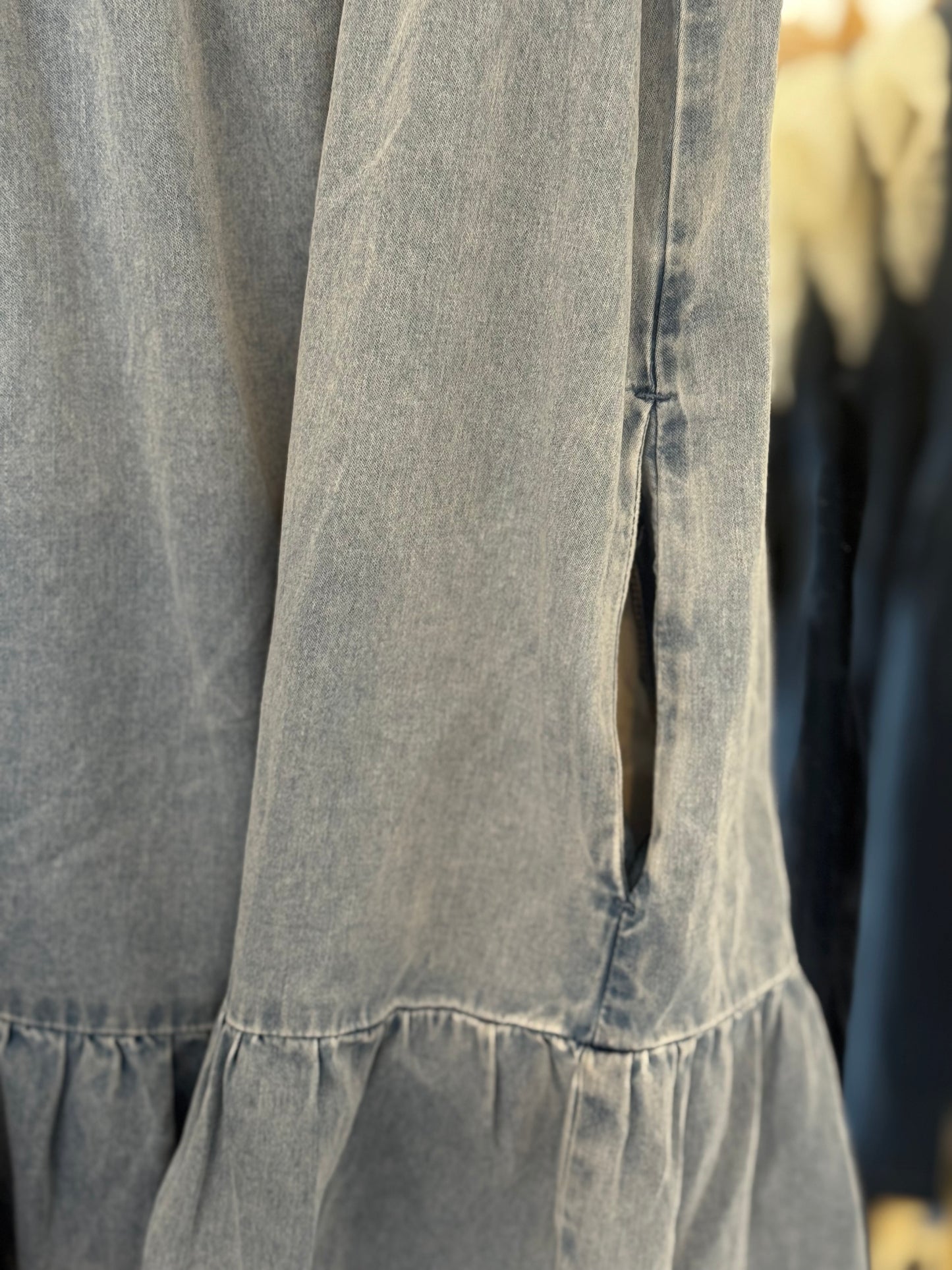 Willow Lace Chambray Dress