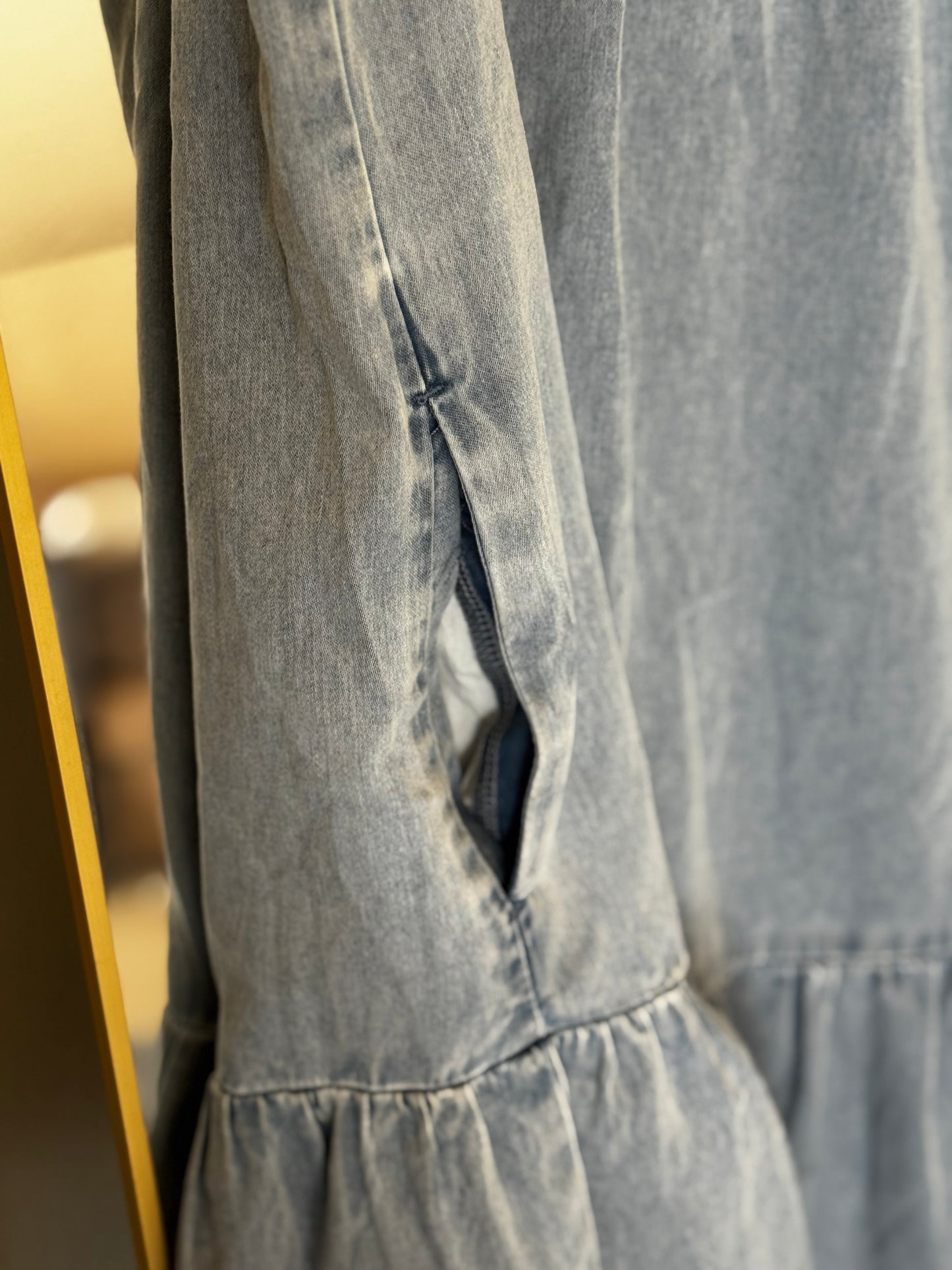 Willow Lace Chambray Dress