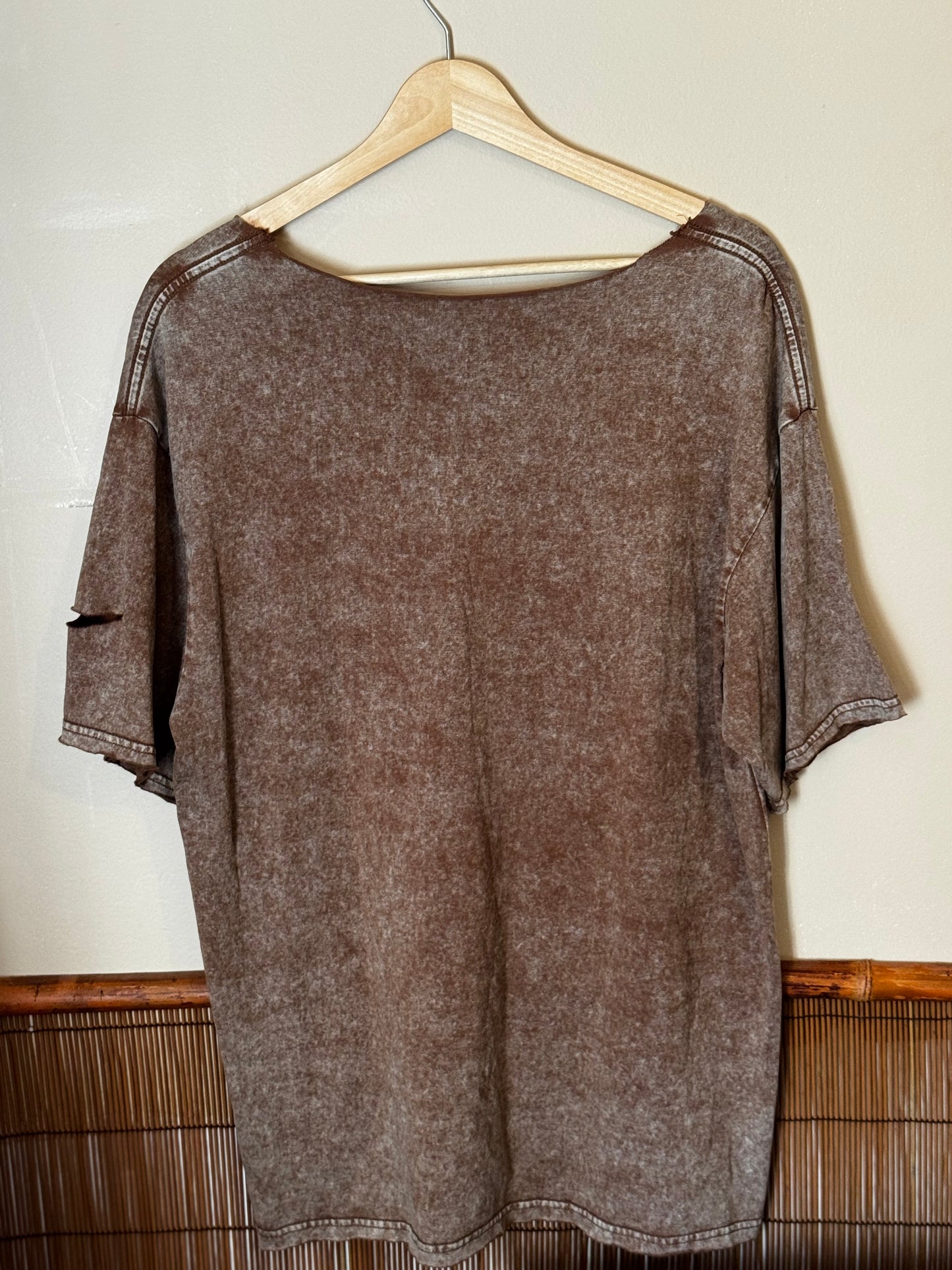 Golden Glory Distressed T-shirt