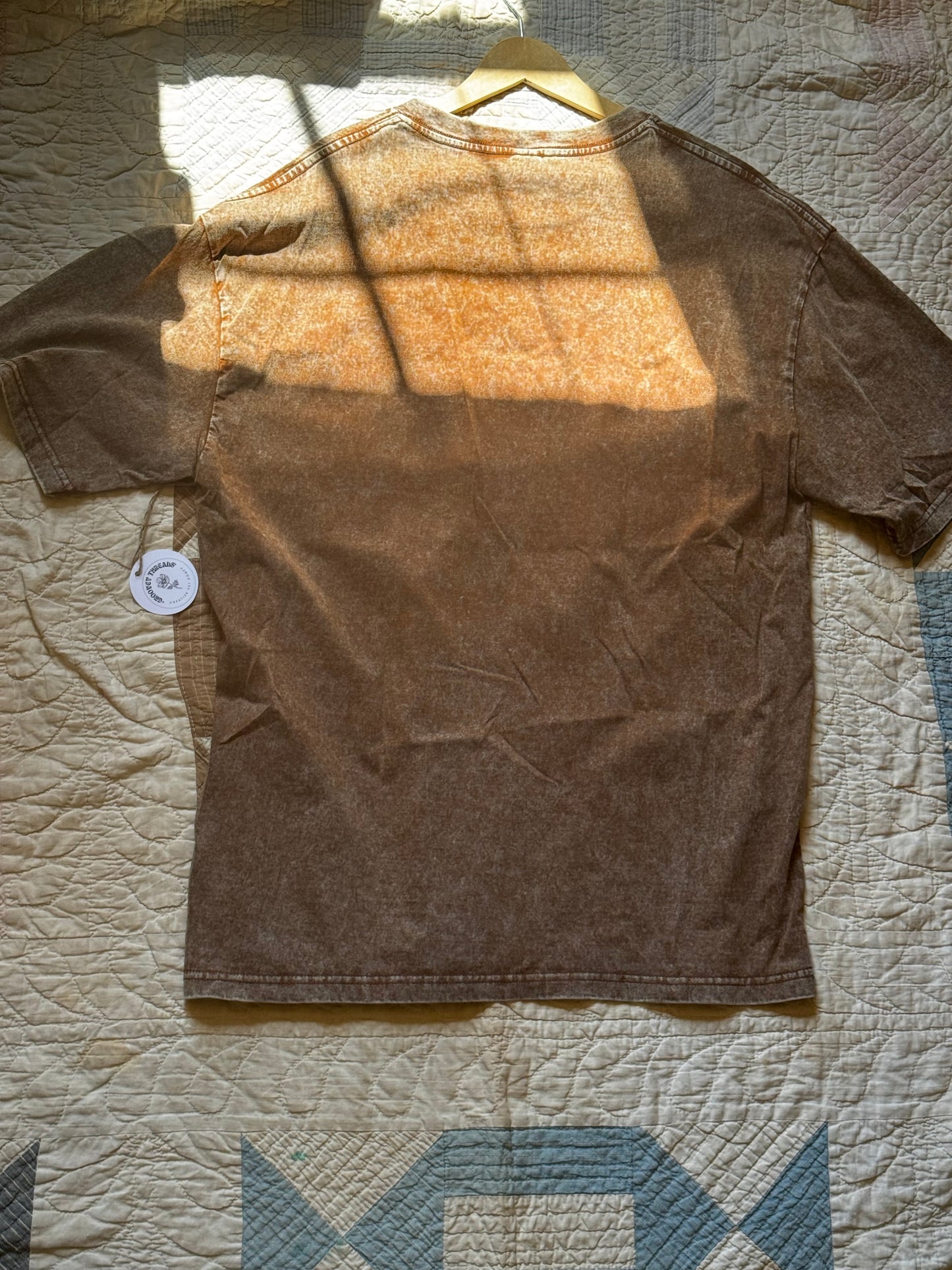 Brown Quilted Bow t-shirt XL