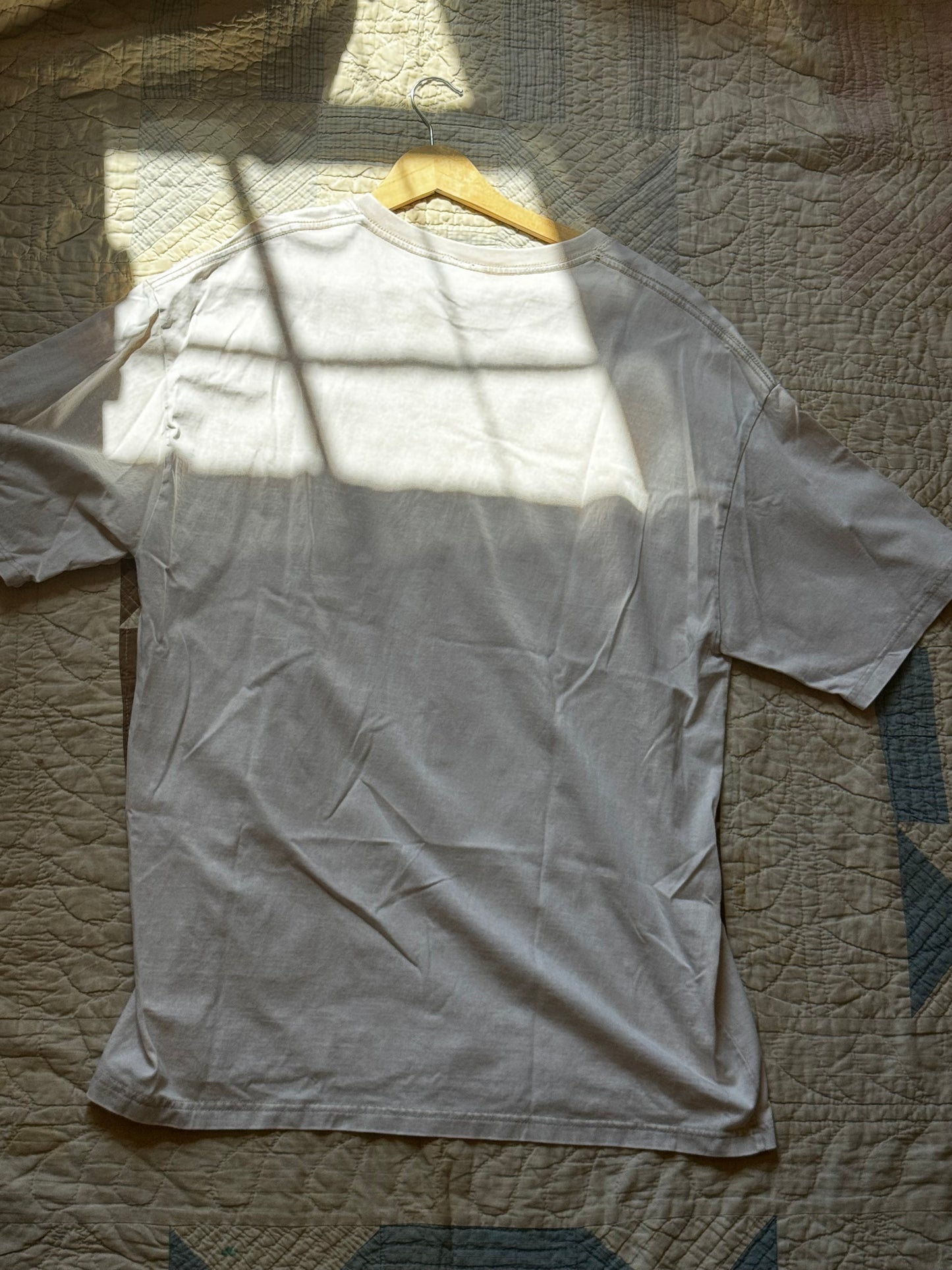 Crème Quilted Bow t-shirt XL